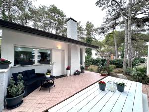 Vonkajšia záhrada v ubytovaní Villa Amedea