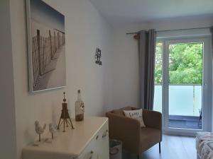 Posezení v ubytování Meine Zeit