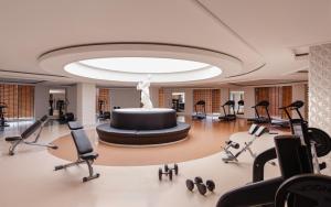Fitness centrum a/nebo fitness zařízení v ubytování Shamakhi Palace Sharadil