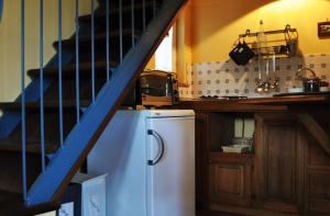 A kitchen or kitchenette at Podere L'Olmaia