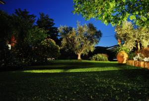 A garden outside Podere L'Olmaia
