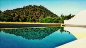 The swimming pool at or close to Podere L'Olmaia