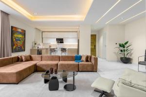 Posezení v ubytování The Nook