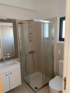 Bilik mandi di Villa Thekla -Luxury Villa Ayia Napa Region Cyprus