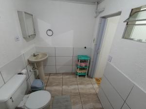 Koupelna v ubytování Refúgio de Piratininga 102 + 18 fotografií
