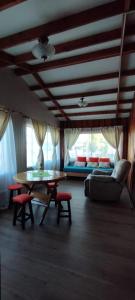 Postel nebo postele na pokoji v ubytování Hostal Maravillas del Sur