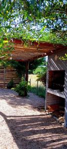 Zahrada ubytování Cabaña LOS BÚHOS