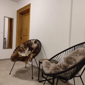 Istumisnurk majutusasutuses Haus Albula 2