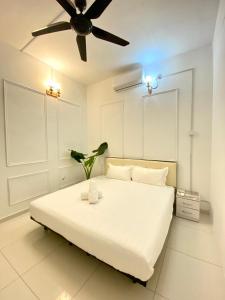 Postel nebo postele na pokoji v ubytování Seahome Boutique Hotel