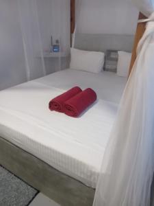 Postel nebo postele na pokoji v ubytování Chameera guest house