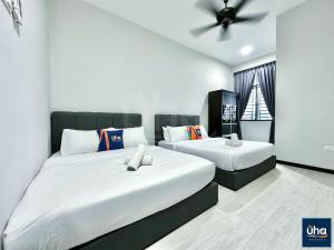 Katil atau katil-katil dalam bilik di Nusa Sentral By RR JBcity
