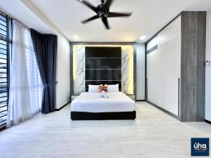 Katil atau katil-katil dalam bilik di Nusa Sentral By RR JBcity