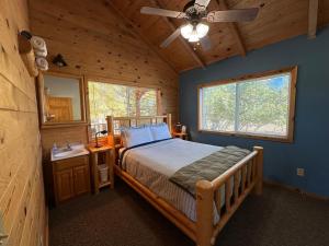 Ένα ή περισσότερα κρεβάτια σε δωμάτιο στο Mount Peale Country Inn