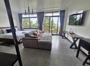 Χώρος καθιστικού στο HillTop Homestay Đà Lạt +70 φωτογραφίες