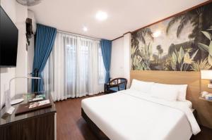 Voodi või voodid majutusasutuse A25 Hotel - 26 Hàng Nón toas