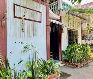 Zahrada ubytování Lotus Blanc Homestay