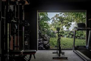Fitness centrum a/nebo fitness zařízení v ubytování Janjisurga by Ekosistem