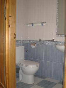 Koupelna v ubytování Hostal Catro Ventos