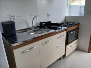 Η κουζίνα ή μικρή κουζίνα στο Casa01