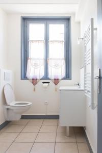 Koupelna v ubytování Appartement du Port de Honfleur