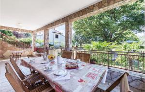 Balkón alebo terasa v ubytovaní Holiday Home Kapelica Ix Cr