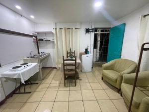 Kuchyň nebo kuchyňský kout v ubytování Apartamentos Zamora