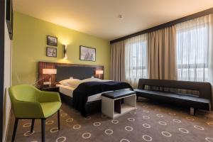 Cama ou camas em um quarto em The Frankfurt