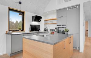 Η κουζίνα ή μικρή κουζίνα στο 3 Bedroom Nice Home In Rømø