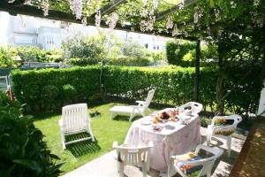 Zahrada ubytování B&B Il Glicine Fiorito