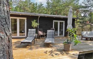 Zahrada ubytování Holiday Home Jomfrustien Nexø I