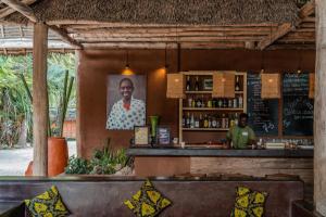 Getränke in der Unterkunft Mwezi Boutique Resort