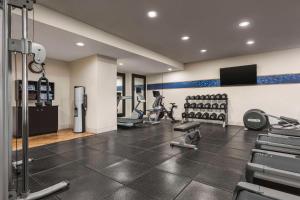 Fitness centrum a/nebo fitness zařízení v ubytování Hampton Inn Tropicana