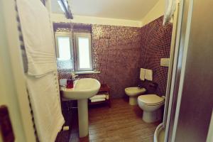 Kylpyhuone majoituspaikassa Corte Pattana