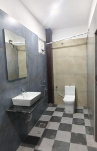 Koupelna v ubytování SJS RESIDENCY Thiruvannamalai