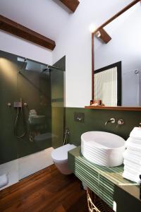 Kúpeľňa v ubytovaní Locanda Remare
