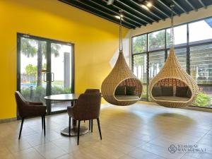 Posezení v ubytování Sunway GRID Residence SunwayXpark BigBox By Stayrene