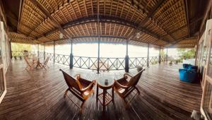 Balkón nebo terasa v ubytování Breve Azurine Lagoon Resort