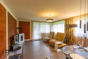 Posezení v ubytování Chalet-Sonnengarten