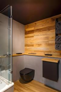 Koupelna v ubytování Chalet-Sonnengarten + 36 fotografií