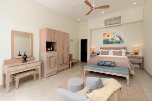 Katil atau katil-katil dalam bilik di Ayuda Sanctuary Wellness Boutique