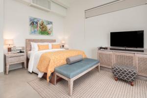 Katil atau katil-katil dalam bilik di Ayuda Sanctuary Wellness Boutique