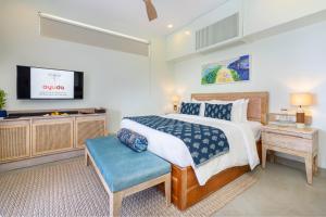 Katil atau katil-katil dalam bilik di Ayuda Sanctuary Wellness Boutique