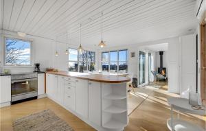 Η κουζίνα ή μικρή κουζίνα στο 4 Bedroom Cozy Home In Odder