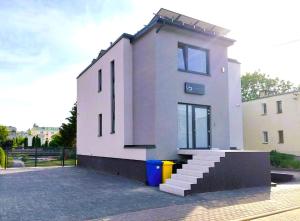 Budynek, w którym mieści się apartament