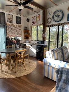 Χώρος καθιστικού στο The Milking Shed