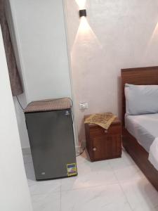 Voodi või voodid majutusasutuse Abo Stait - Pyramid View Homestay toas