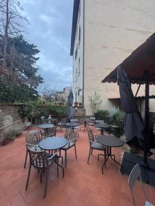 Balkón nebo terasa v ubytování Hotel Camilla Guelfa