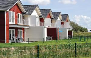 a row of houses in a row at Awesome Home In Dagebüll With Sauna in Dagebüll