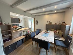 Η κουζίνα ή μικρή κουζίνα στο Fachwerkliebe Villa Mia