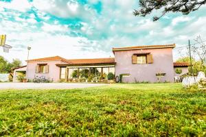 Zahrada ubytování Myrto Countryhouse Kyparissia